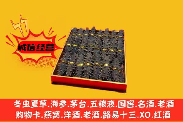 盐边县回收海参